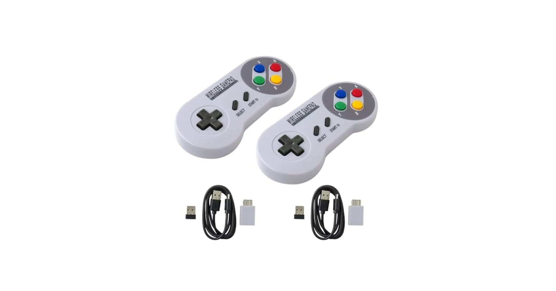 コントローラーSUPERJOYCard Wired Controller for Nintendo SNES® – XYAB