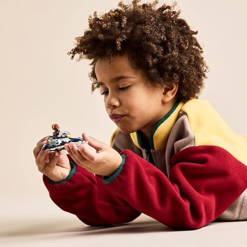 LEGO Star Wars 75400 Plo Koons Jedi Starfighter Microfighter Bauspielzeug mit 2 Shootern - inklusive Mini-Figur mit Lichtschwert - Geschenk für Jungen ab 6 Jahren und Fans von The Clone Wars