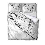 ✿ Taille : Inclut une housse de couette de 140 x 200 cm et 2 taies d’oreillers de 65 x 65 cm. C'est le cadeau parfait pour votre famille ou vos enfants! Ils l'aimeront!