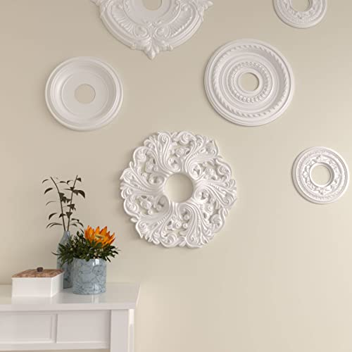 Image of Ekena Millwork CM19OR 19 5 /8-Inch OD x 4 3 /4-Inch ID x 1 3 /4-Inch Orrington Ceiling Medallion