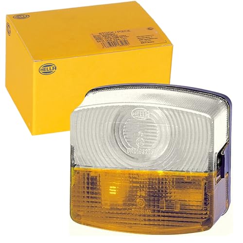 HELLA 2BE 003 182-101 Blinkleuchte - Halogen - 12/24V - Anbau/Schraubanschluss - Stecker: Flachstecker - rechts - Menge: 1