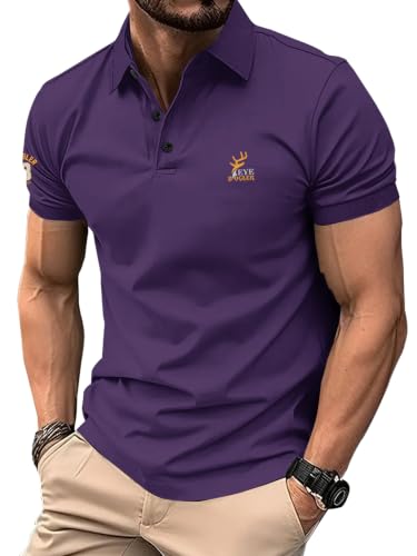 Image of Polo T-Shirt for Men || Half Sleeves Neck Polos Men's T-Shirt || Solid Polo