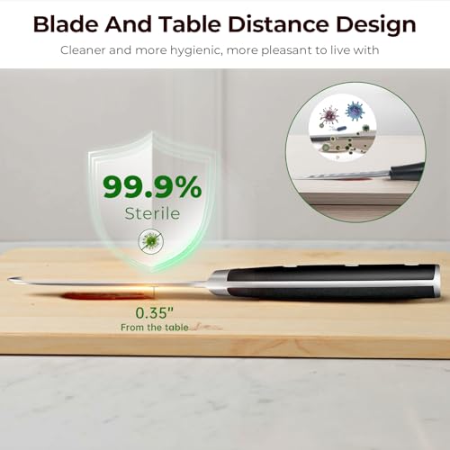 Image of CoquusAid Paring Knife 3.75 Inch Fruit Knives, Small Kitchen Knife