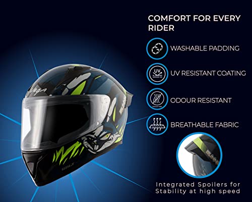 Image of Vega Bolt Bunny Black Blue Helmet-L
