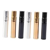Photo Gallery smasolo 6 pezzi spray profumo ricaricabili in vetro da bottiglie con mezza copertura in alluminio oro per viaggi e cosmetici Photo Gallery smasolo 6 pezzi spray profumo ricaricabili in vetro da bottiglie con mezza copertura in alluminio oro per viaggi e cosmetici