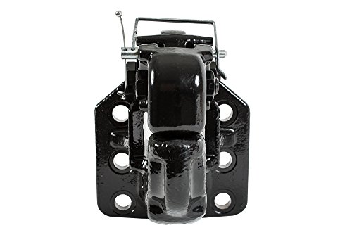 Image of Buyers Products PH50AC 50 Ton Capacity Air Compensated Pintle Hook, 6-Hole Mount With Air Chamber Plunger