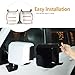 Bekantogy Car Rearview Mirror Cover Compatible with Lexus GX550 2024+/Toyota Land Cruiser Prado 2024+ Door Rear View Mirror Cover Side View Mirror Protective Trim Cover 2PCS/Set (Piano Black)