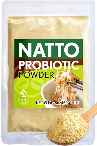 YAMASAN KYOTO UJI Japanese Natto Fermented Soybean Powder 1.76oz