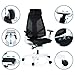 hjh OFFICE 652600 High End Bürostuhl GENIDIA PRO White Netzstoff Schwarz/Weiß Schreibtischstuhl...