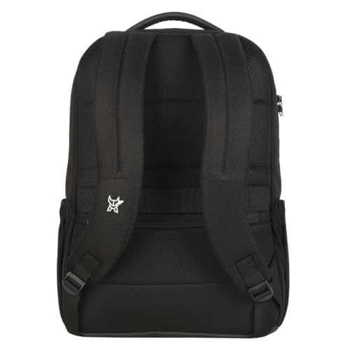 Image of Arctic Fox Atlas Laptop Backpack (Black)| 25 Ltr Capacity|Water Resistant | Multipurpose Backpack |Number Lock|Rain Cover| Trolley sleeve|15.6 Inches Unisex Laptop Bag