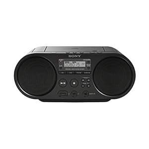 Sony Zsp-S50 Cd/Usb-Radio (Am/Fm), Zwart