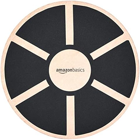 Amazon Basics - Tablero de equilibrio de madera Negro Cover
