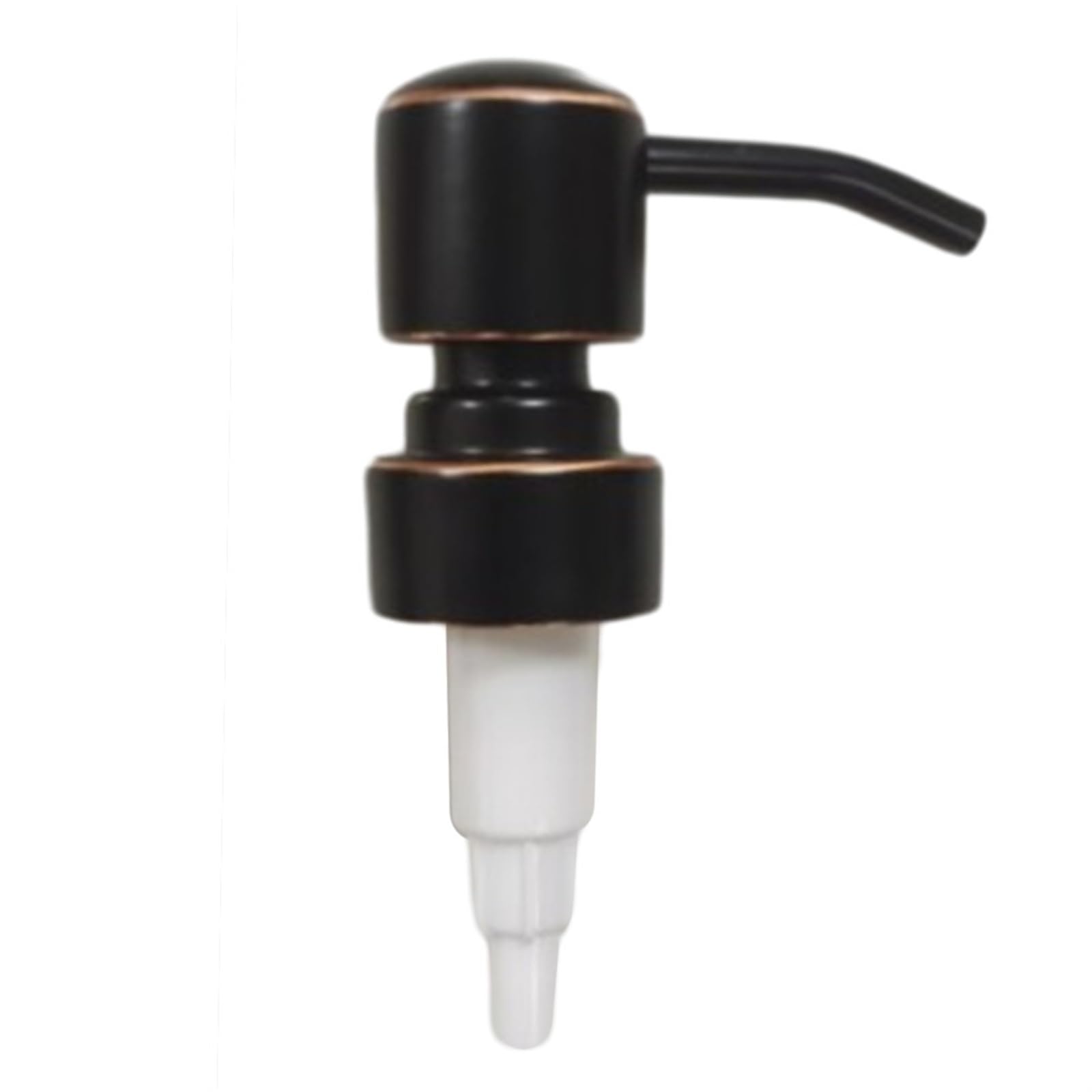 Dispenser per Sapone Liquido, Pompa a Pressione for lozione e Shampoo Liquido for WC da Bagno(Or)