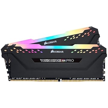 Memória de computador Corsair VENGEANCE RGB PRO CMW16GX4M2C3200C16, DDR4, 3200 MHz, 16 GB (2 x 8 GB)