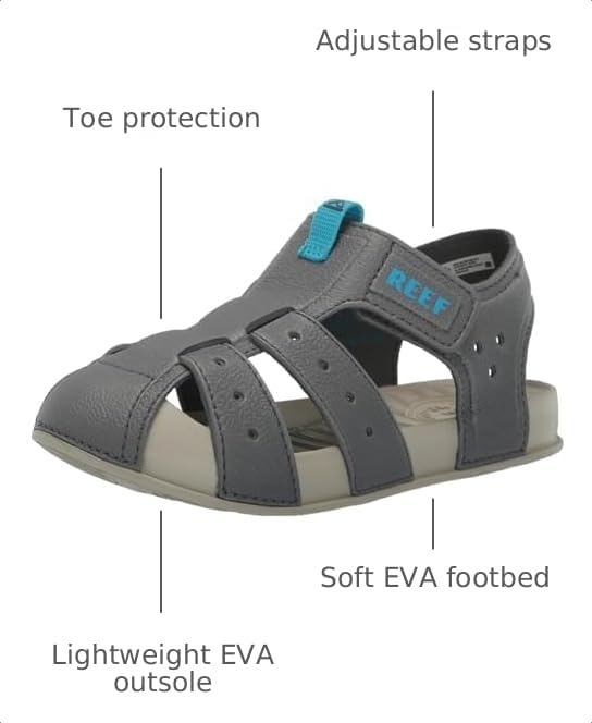 Image of REEF Kids' Water Beachy Fisherman Sandals