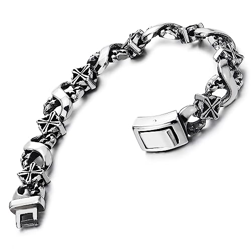 Pulsera Infinity Número 8 para Hombre en Acero Inoxidable miniatura 6