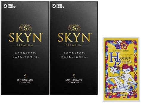 Amazon Skyn コンドーム 10個 5個入 2箱 ハニードロップス1包つき Skyn スキン コンドーム Amazon Skyn コンドーム 10個 5個入 2箱 ハニードロップス1包つき Skyn スキン コンドーム
