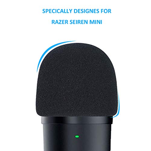 SUNMON Seiren Mini Pop Filter Foam Cover - Professional Mic Windscreen Wind Cover for Razer Seiren Mini USB Streaming - Image 3