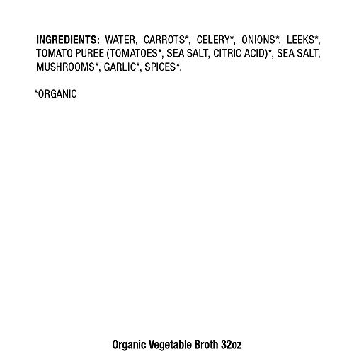 Pacific Foods Organic Vegetable Broth, 32Oz #TOP4