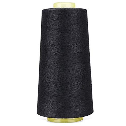 Hilos para Coser LNKA Negro 4 conos 3000 yardas miniatura 4