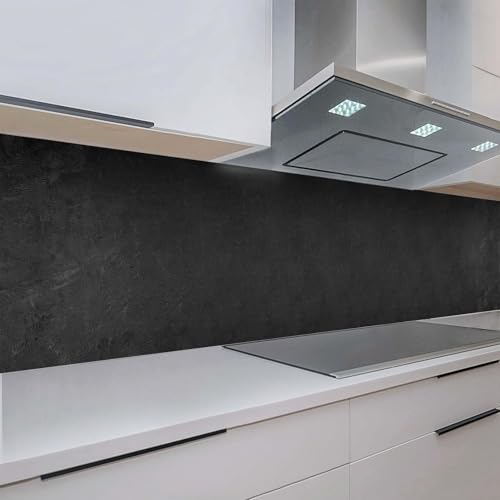 Rodnik Küchenrückwand – robuste ABS-Kunststoffplatte in Deluxe-Qualität, monolithisch, Direktdruck, große Motivauswahl (Schiefer)
