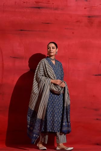 Image of Kalaanj Women Women Rayon Blend Kurta Set