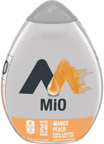 Mio Liquid Water Enhancer, Mango Peach, 1.62 OZ, 12-Pack