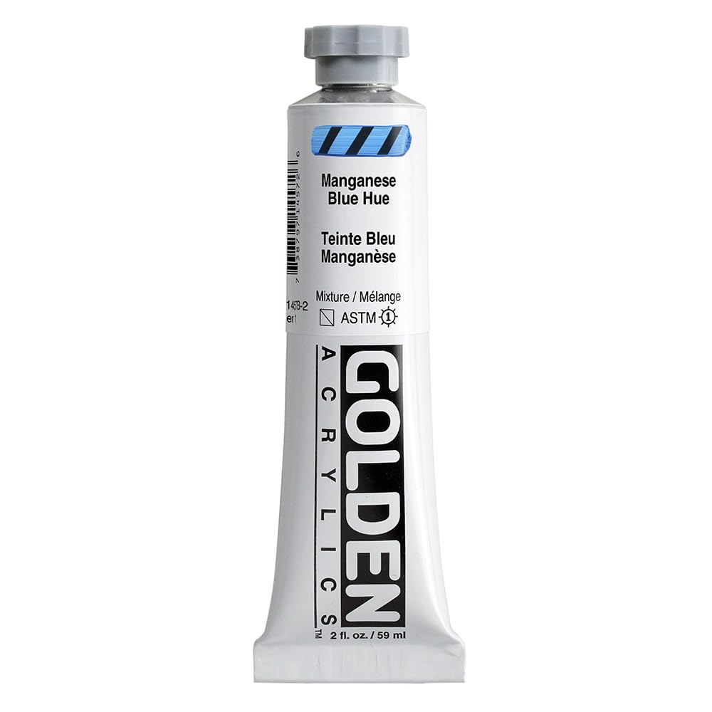 Golden Acrylic Manganese Blue Hue 59.14ml/2 fl.oz.