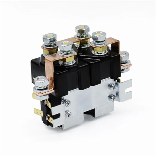 Contact de commutation à double bobine 24v dc contacteur 100A
