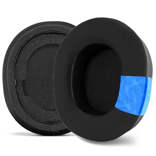 Cooling Gel Replacement Earpads Cushions for Arctis Nova Pro Wireless ONLY Gaming Headset Noise Cancelling Foam Black (CP-NOVAPRO-BK) miniatura 1