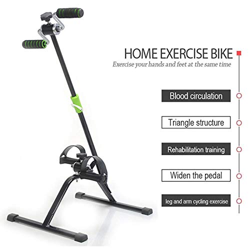 Pedalera eléctrica portable para ejercicio de piernas y brazos miniatura 6