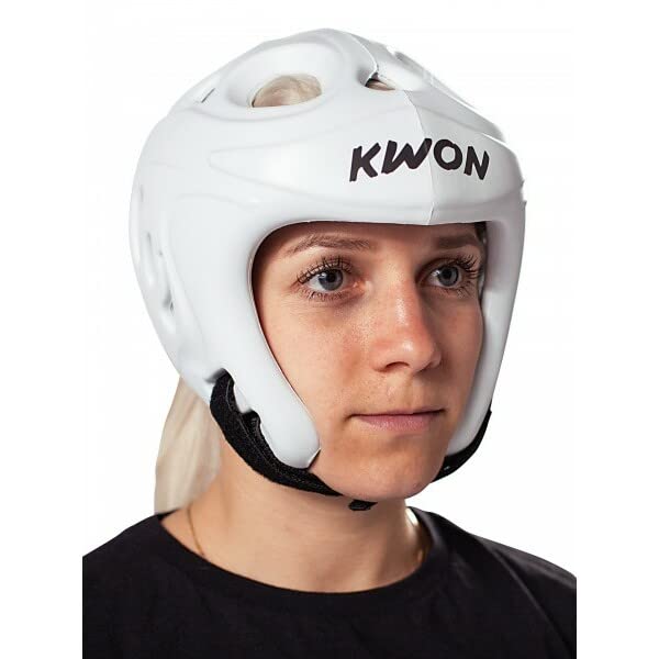 KWON Kopfschutz Shocklite, Versch. Farben Weiß S/M