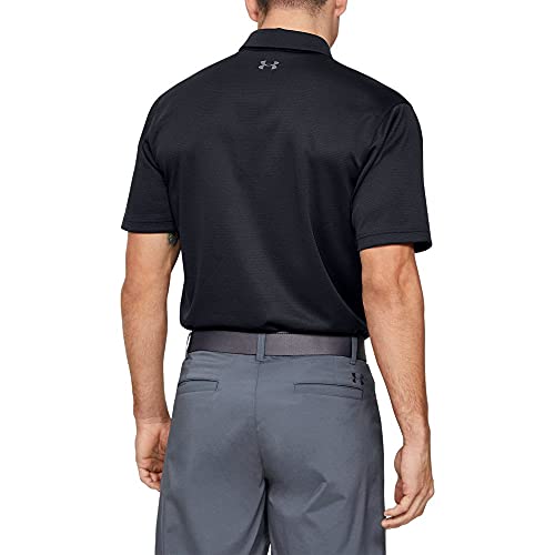 Image of Under Armour Men's Polyester Solid Tech Polo | T-Shirt | 1290140-001