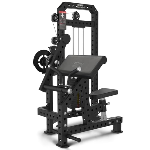 Image of Commercial-Grade Strength Exercise Equipment with 220lb Weight Stack, 3 inchx3 inch 12-Gauge Steel Tubing for Home & Gym, Multi-Function Trainer Machine for Strength Training & Body Building