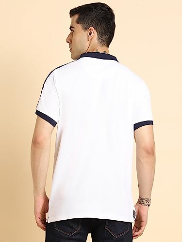 Image of Dennis Lingo - Solid Men's Cotton Polo Neck Regular Fit T-Shirt