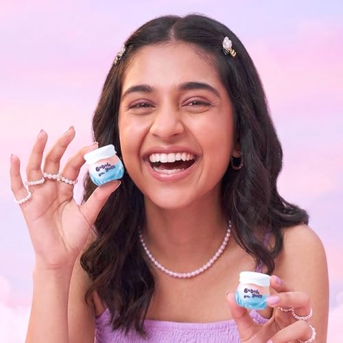 Image of HEY TEEN Bubble Gum Lip Balm Pack of 2 | for Pre-Teens & Teens | Ceramide NP, Carrot Seed Oil & Vitamin B12 | Botanical UV | Deep Moisture | Natural Glossy Finish | Dermatologist Recommended | 8 gm Each