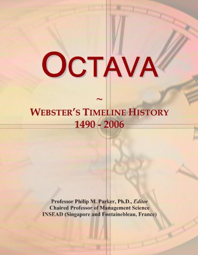 Octava: Webster's Timeline History, 1490 - 2006