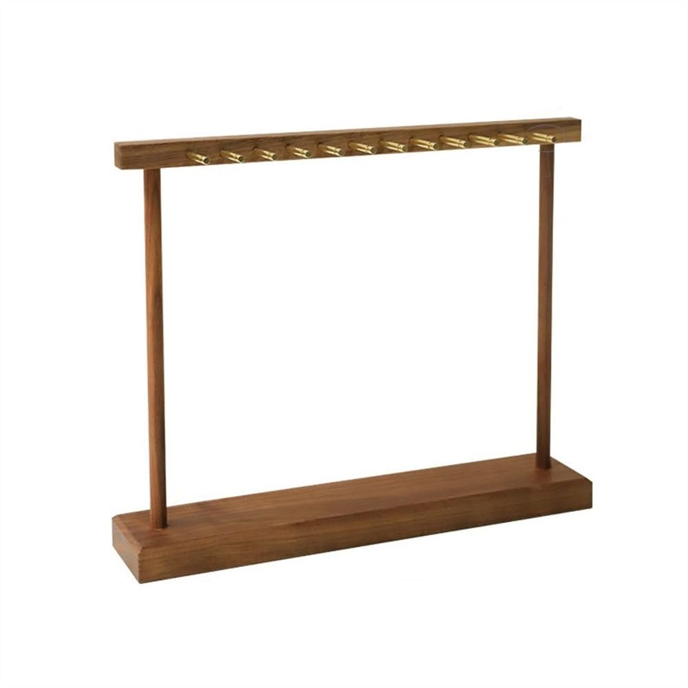 QINGGANG-0224 jewelry organizer Light Luxury Walnut Necklace Jewelry Storage Ornaments Creative Simple Mall Jewelry Display Stand for dressing table(Medium)