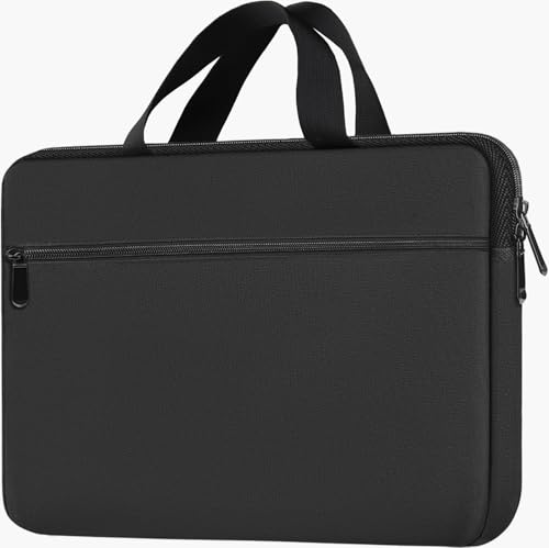 Image of Laptop Bag 15.6 Inch, Durable Briefcase Handbag Protective Computer Case