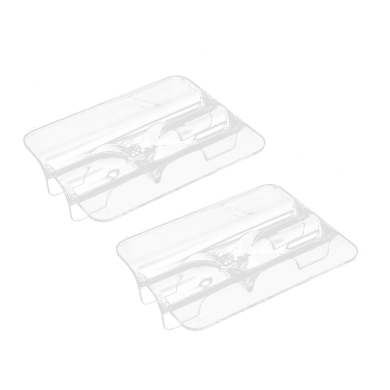 GOOHOCHY 1 Pair Roller Skates Display Rack Sturdy Holder for Adult Skates Transparent Design for Showcasing Lightweight and Convenient Storage