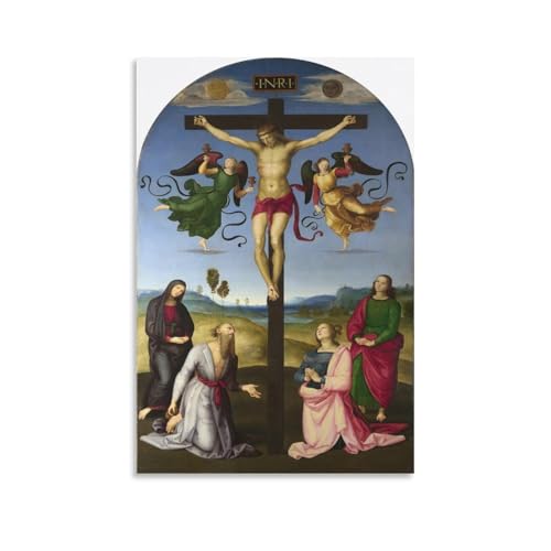 The Crucifixion par Rafael Mond : impression sur toile 50x75 cm pour décoration de chambre