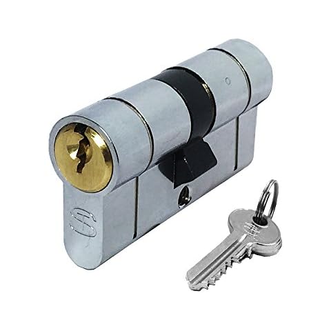 Anti-Snap Euro Profile Cylinder - UPVC Door Lock - Dual Finish - Schlosser Technik Ultimate² - 40/50 Cover