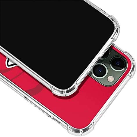 Skinit Clear Phone Case Compatible with iPhone 12 Pro - Officially Licensed NFL Kansas City Chiefs Double Vision Design