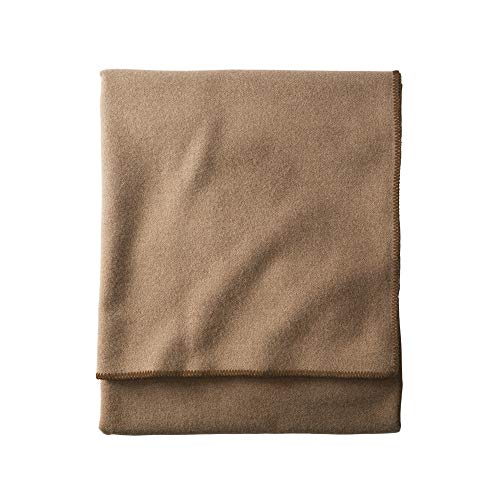 Pendleton Washable Eco-Wise Wool® Blanket King Camel Heather One...