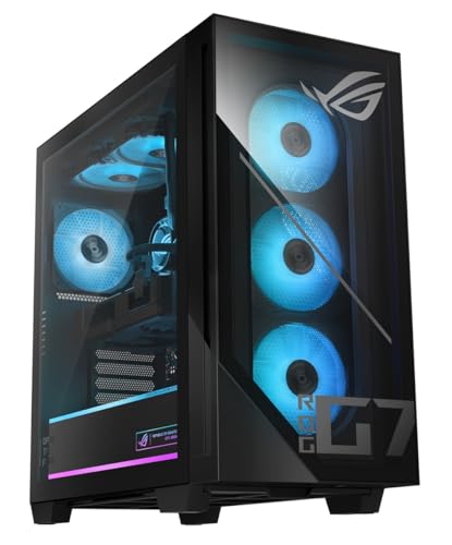 Image of ASUS ROG G700 (2025) Gaming Desktop PC, Intel Core Ultra 7 265F Processor, NVIDIA GeForce RTX 4060Ti, 1TB M.2 NVMe PCIe 4 SSD, 16GB DDR5 RAM, Windows 11 Home, G700TF-DS764Ti