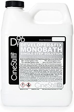 Cinestill DF96 Developer and Fix Monobath for Black and White Film