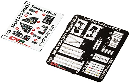 Tempest MK.II Eduard 1/48 Space pour réussir les détails du cockpit Special Hobby sans peindre