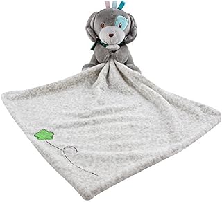 LETTON Unisex Baby Plush and Security Blanket Stuffed Animal Baby Blankie for Toddlers