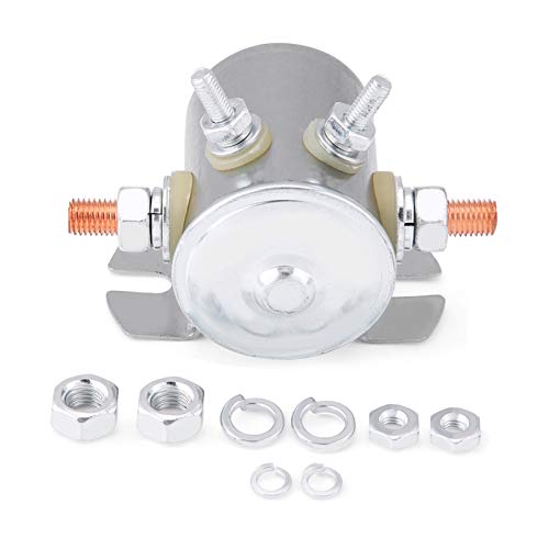 Zohisin 500Amp Continuous Relay 12V Marine .0×7.0×8.0 Continuous Duty Solenoid Relay 12V 150A for Cart 1114208 1114218 67 702 Battery Contactor Easy to Install