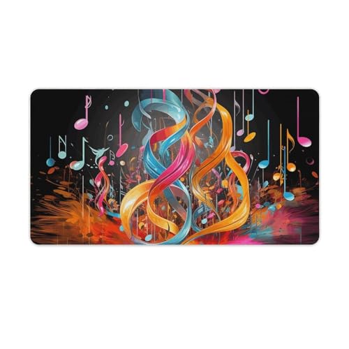 Tapis de souris de jeu de grande taille étanche pour le bureau